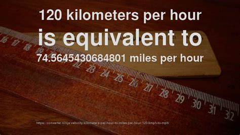 120 Kilometers Per Hour To Miles Per Hour