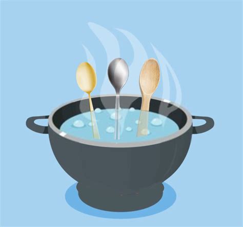 4. Spoon Gets Hot In A Bowl Of Soup