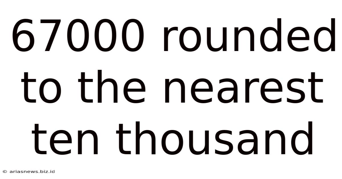 67000 Rounded To The Nearest Ten Thousand