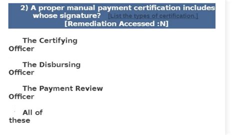 A Proper Manual Payment Certification Includes Whose Signature