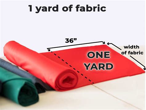 How Big Is One Yard Of Fabric