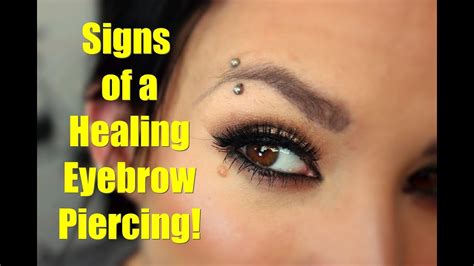 How Long Does A Eyebrow Piercing Take To Heal