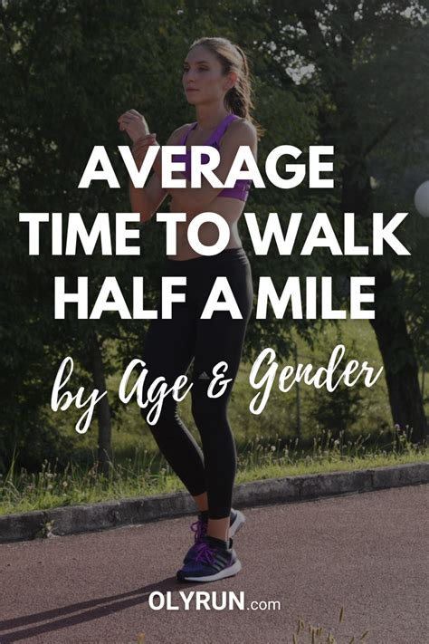 How Long Does It Take To Walk A Half Mile