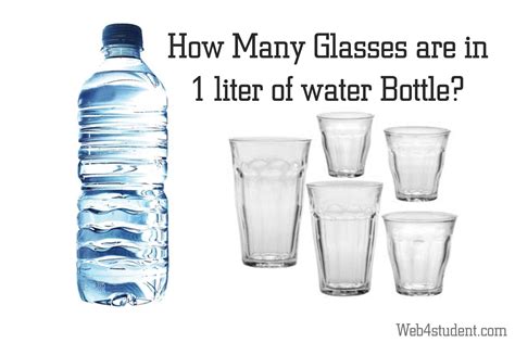 How Many Bottles Of Water Is 1 Liter