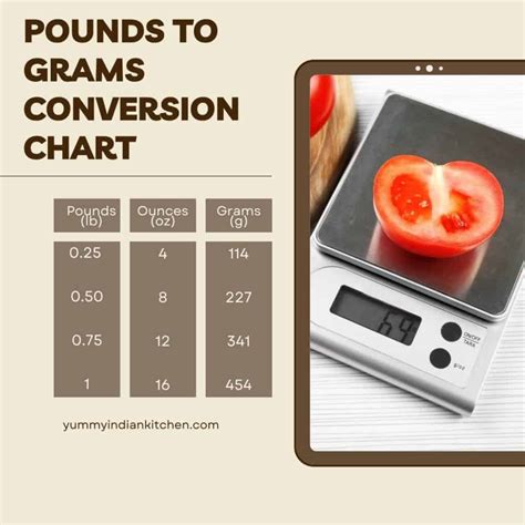 How Many Grams In A Half Of Pound