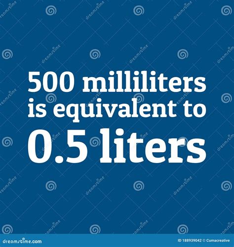 How Many Liters Are In 500 Ml