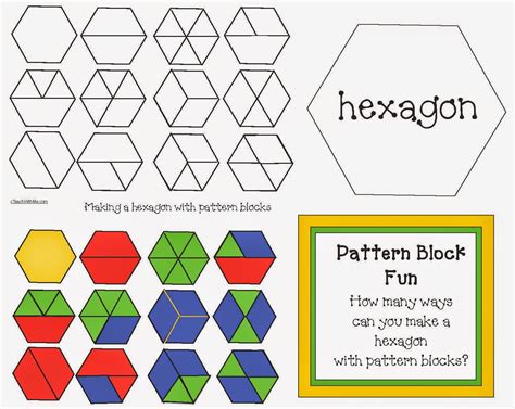 How Many Pattern Block Trapezoids Would Create 5 Hexagons