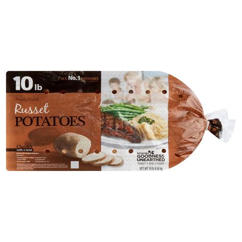 How Many Russet Potatoes In A 10 Lb Bag