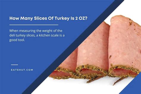 How Many Slices Is 2 Ounces Of Turkey