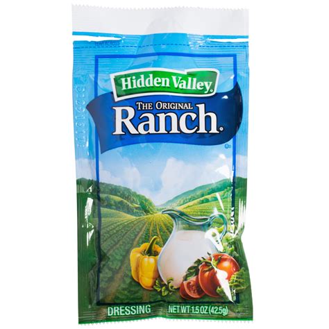 How Many Tablespoons In Hidden Valley Ranch Packet