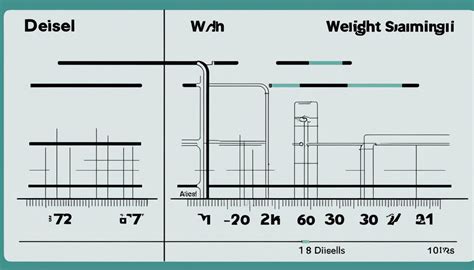 How Much Does 100 Gallons Of Diesel Fuel Weigh