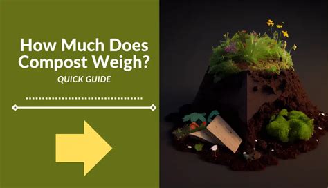 How Much Does 7 Liters Of Compost Weigh