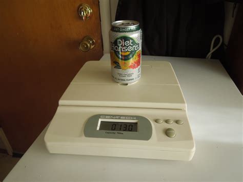 How Much Does A Can Of Pop Weigh