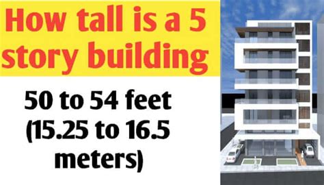 How Tall Is A 5 Story Building