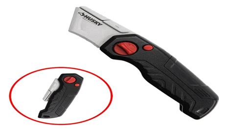 How To Change Blade In Husky Folding Utility Knife