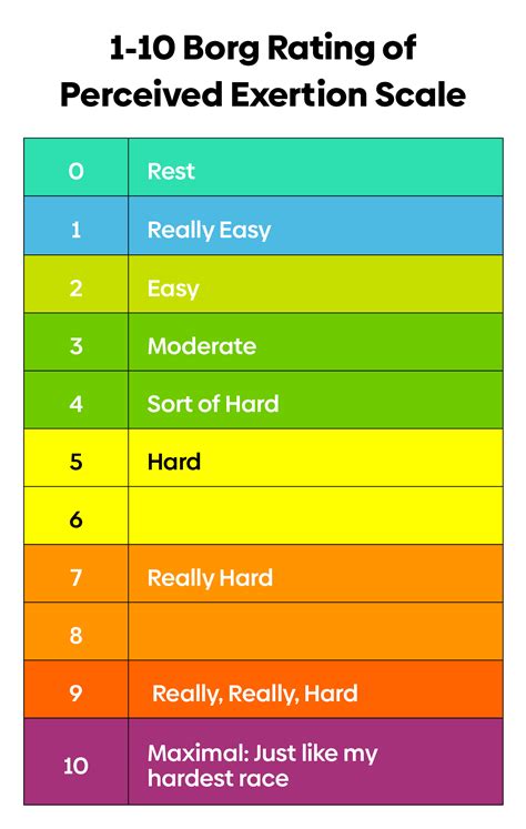 In Which Range Does Borg's Scale Apex