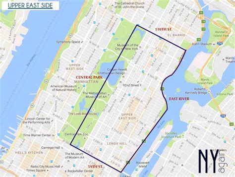 New York Upper East Side Zip Code