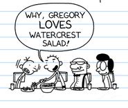 Watercress Salad Diary Of A Wimpy Kid