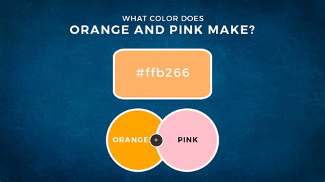 What Colour Does Orange And Pink Make