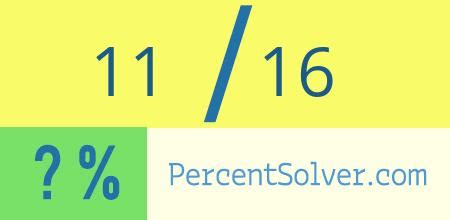 What Is A 11 Out Of 16