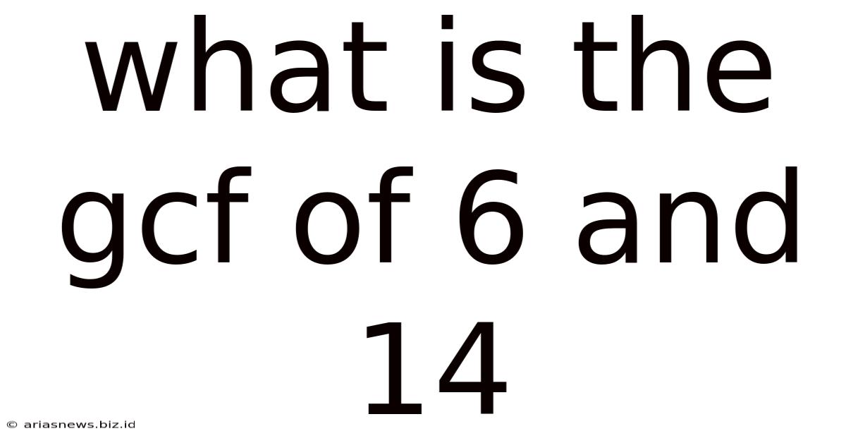 What Is The Gcf Of 6 And 14