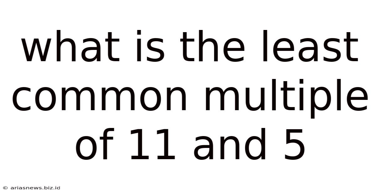 What Is The Least Common Multiple Of 11 And 5