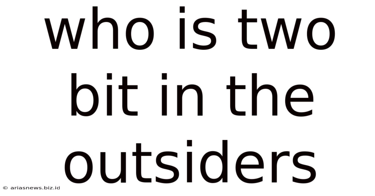 Who Is Two Bit In The Outsiders